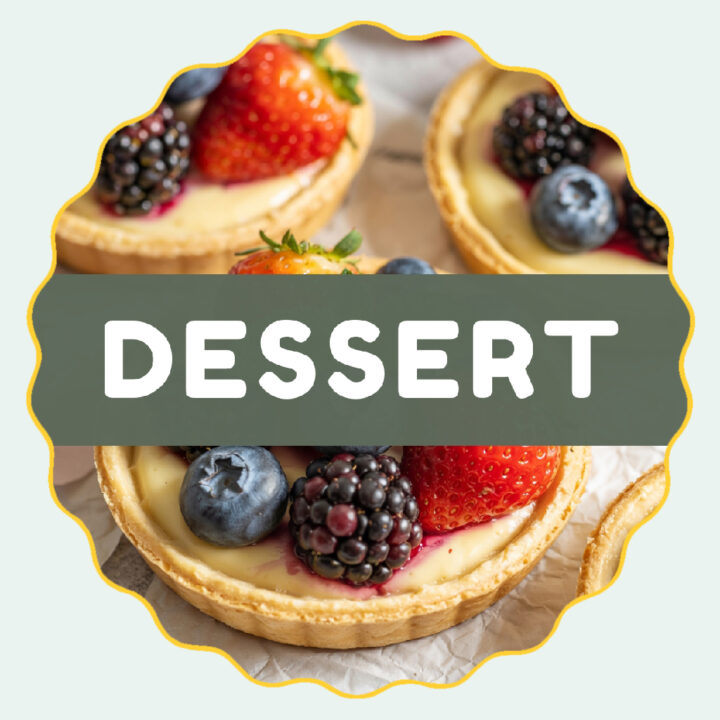 dessert recipes categories