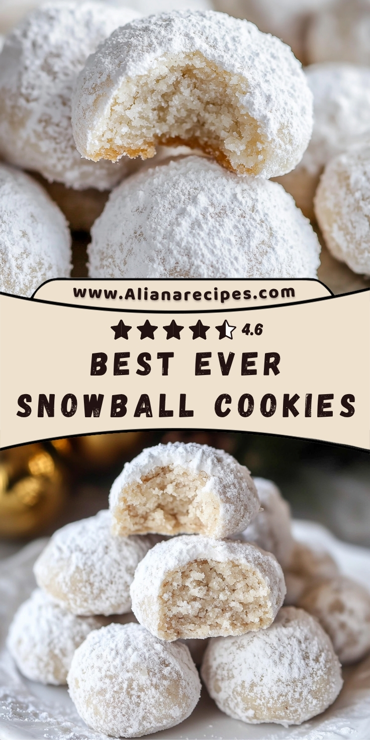 Snowball Cookies Best Ever