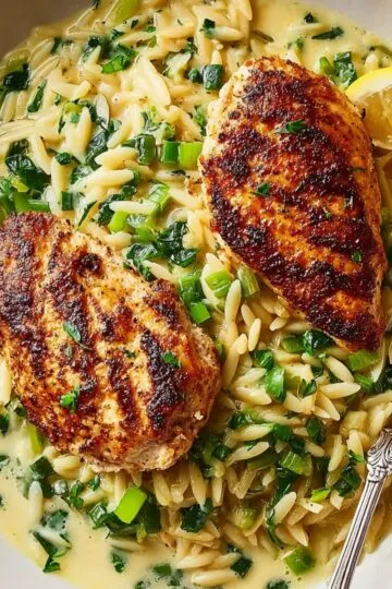 Chicken piccata golden seared cutlets with creamy lemon caper sauce served over pasta