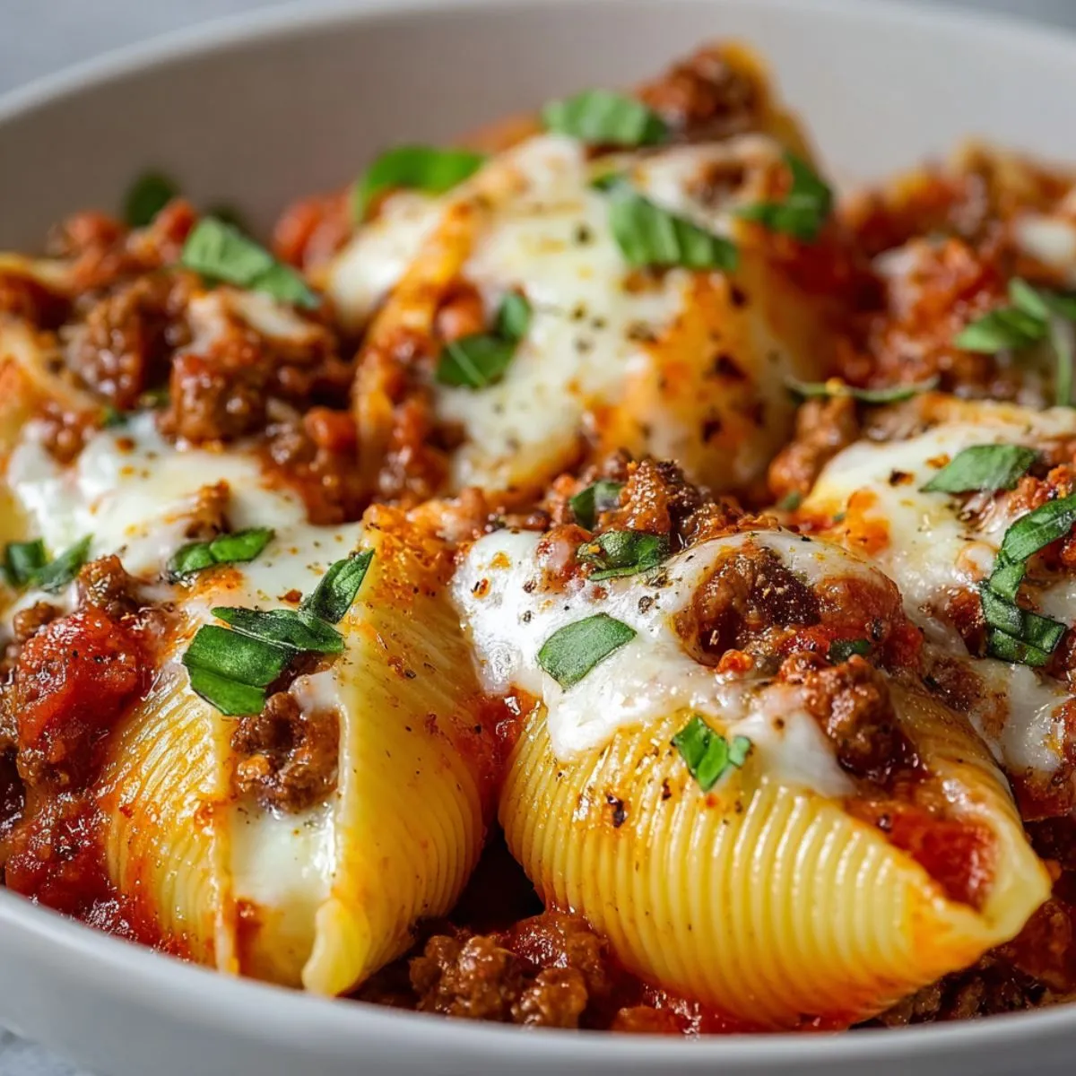 Creamy Sausage Stuffed Shells-image