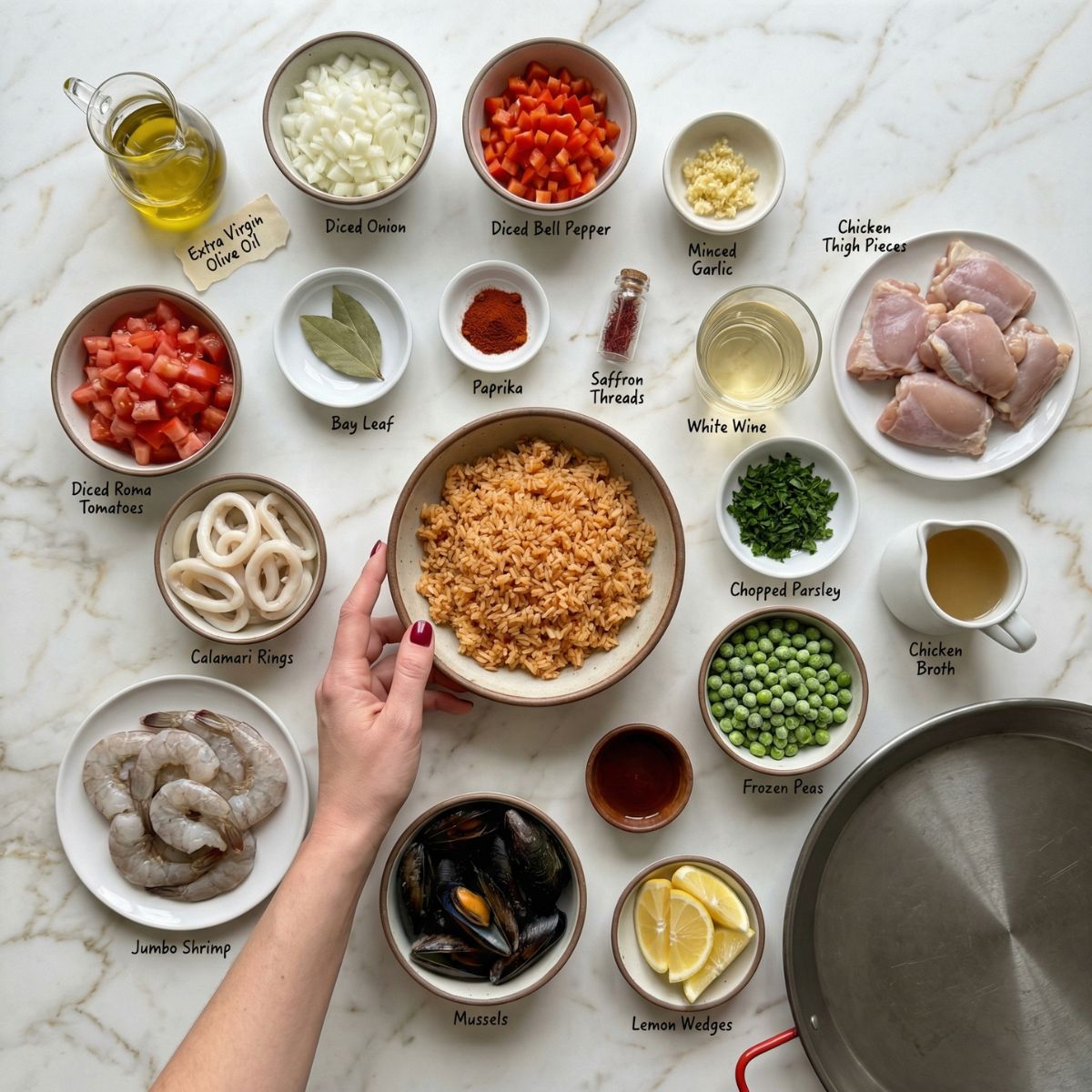 Easy Spanish Paella Recipe - Authentic One Pan Meal